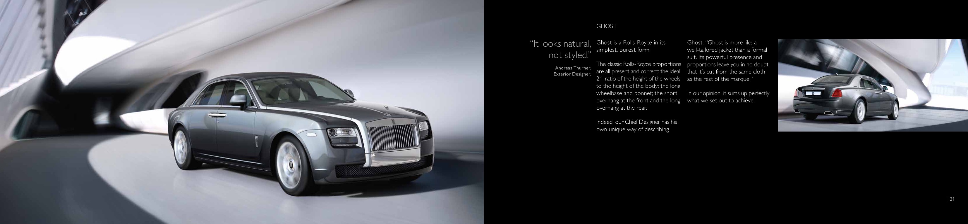 2012 Rolls-Royce Model Range Brochure Page 33